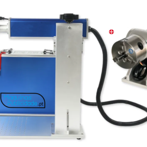 Laser Fibra 30w Raycus QB Gravação em Metais + Eixo rotativo