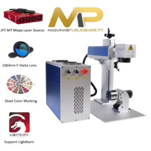 Laser Fibra JPT MOPA 100W M7 + Rotary